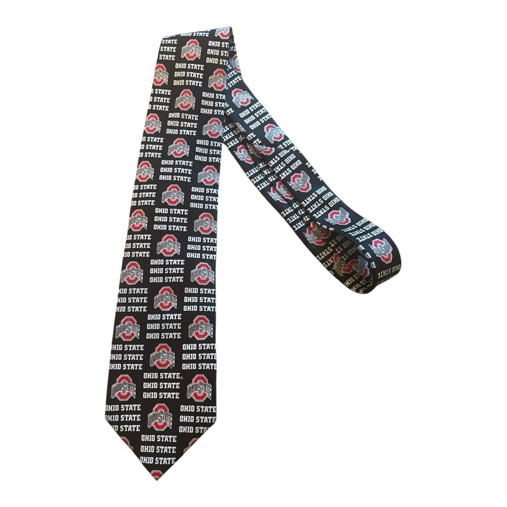 Ralph Marlin Ohio State University Logo Grid Novelty Necktie 2007
